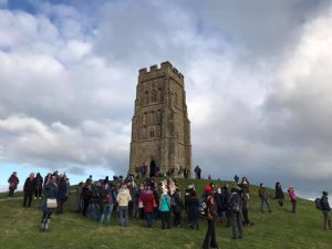 Image of people gathering for Earth Resonance Ceremony being performed on December 1st 2019 Image of people gathering for Earth Resonance Ceremony being performed on December 1st 2019