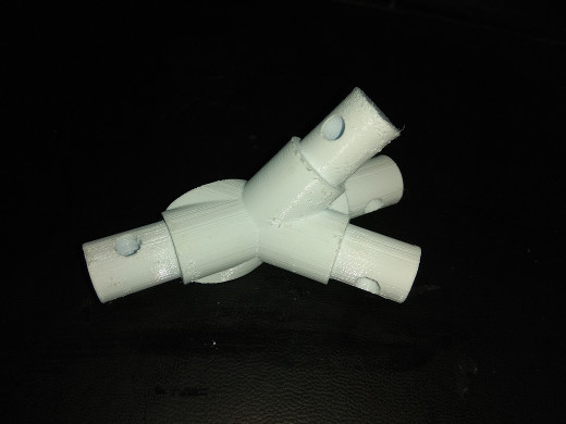 Terra Sphere Nested Pipe Connector - Type 2